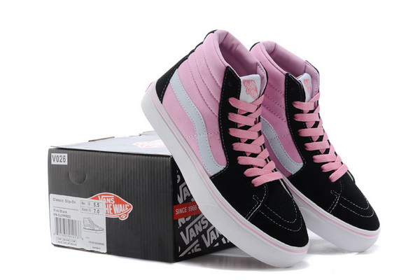 Vans High Top Shoes Women--057